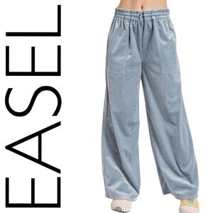 596:  EASEL NWT PANTS BLUE (O)